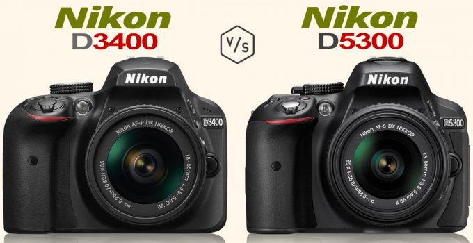 Nikon D3400 vs. Nikon d5300