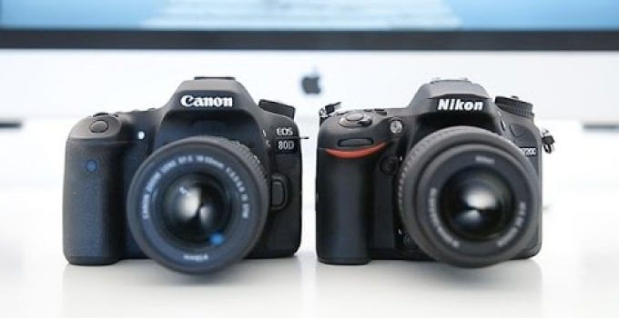 Nikon D7200 vs Canon 80D