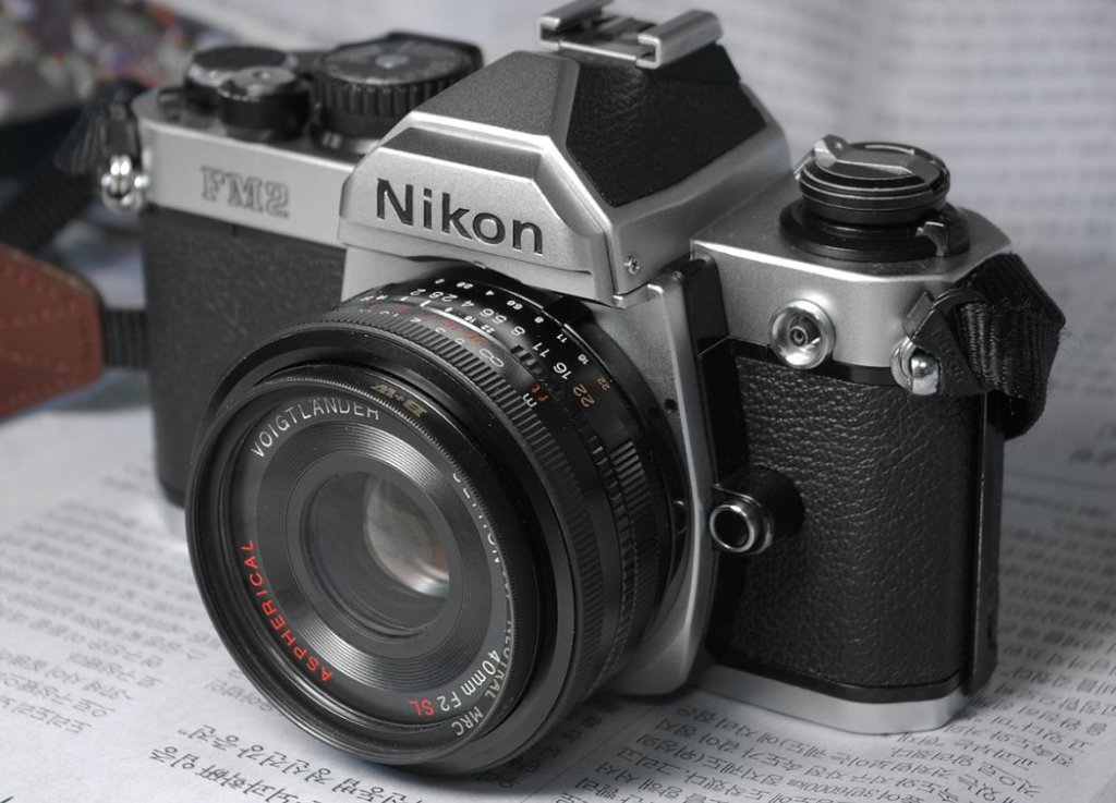 Nikon FM2 camera