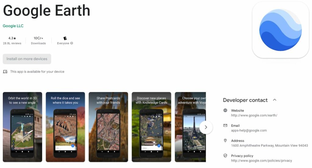 Google Earth (Android)