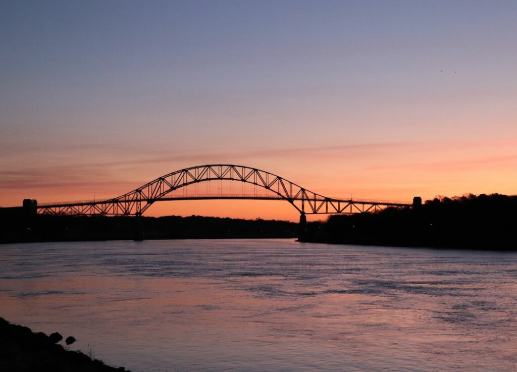 The Cape Cod Canal During Golden Hour