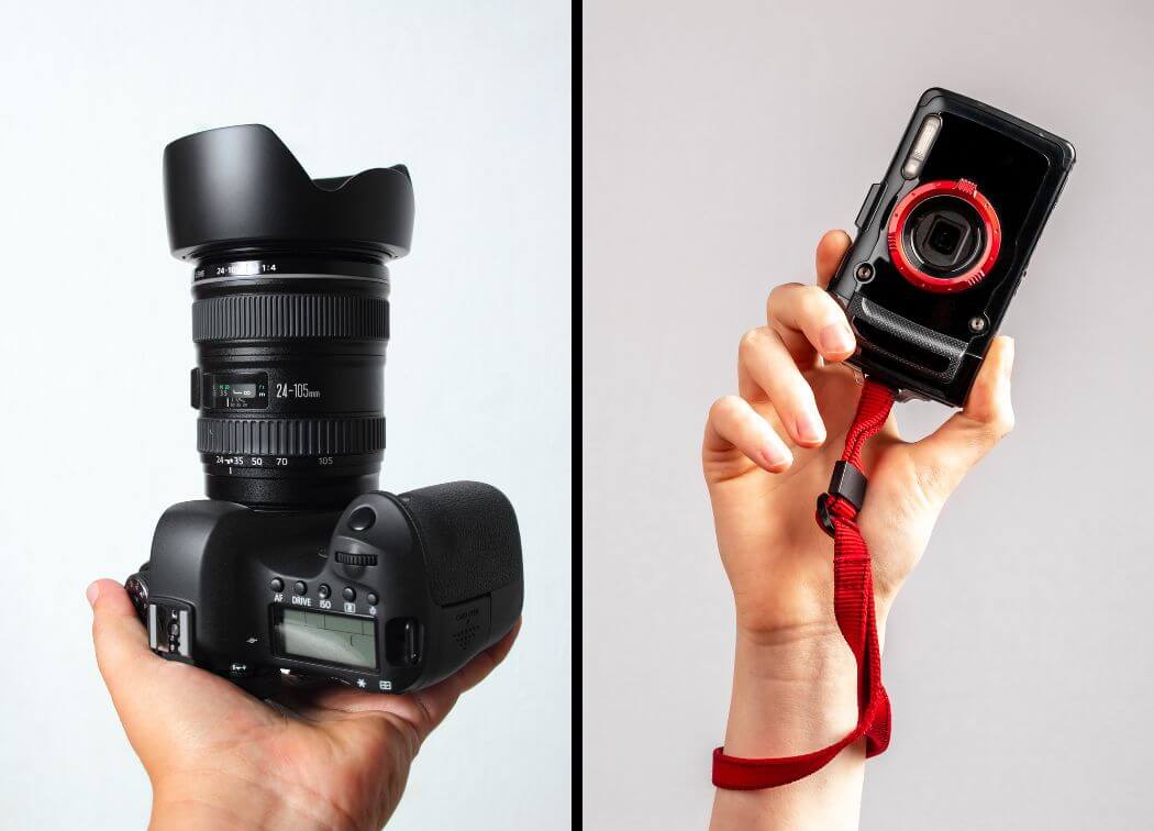 Difference Between DSLR and Point-and-Shoot Cameras
